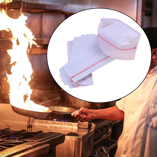 Pack disposable chef hat - pack,