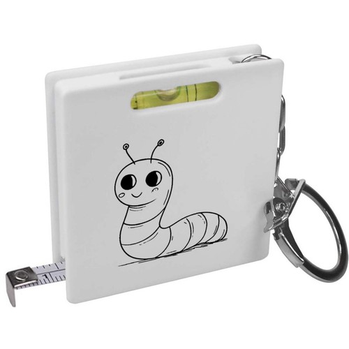Cute smiling worm keyring - worm',