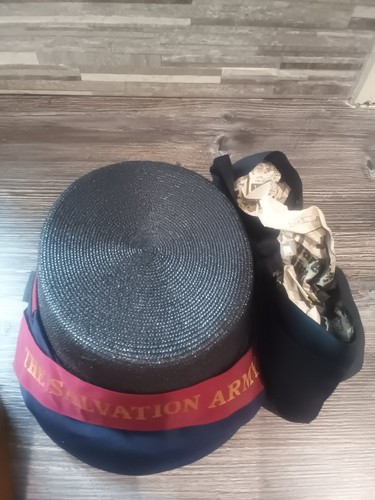 Vintage salvation army bonnet - vintage,