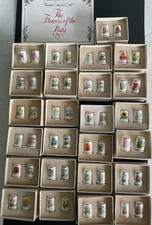 Thimble Collectors Club. X 50, Complete Set, Flowers of the Poets, Boxed.
