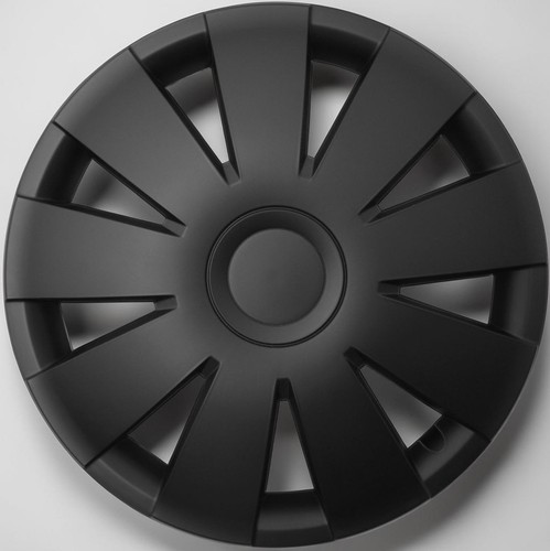 Black wheel trims hub - black, caps