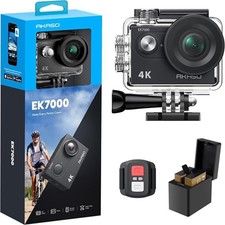 AKASO EK7000 4K30FPS Action Camera - 20MP Ultra HD Underwater Camera 170 Degree 