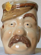 Vintage First World War I mug — Old Bill by Bruce Bairnsfather in The Bystander.