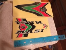 MASI BADGE DECALS ROAD TOURING  BIKE BICYCLES STICKERS NOS