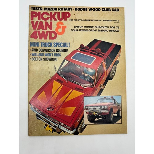 Vintage pickup van 4wd - van, &