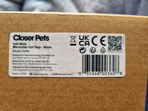 Catmate microchip cat flap - cat,
