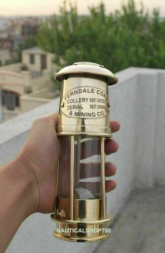 Brass lamp polished - lamp,