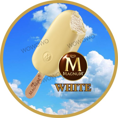 Ice cream van sticker - , magnum