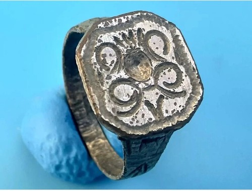 Original medieval ring with