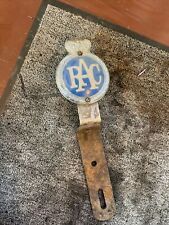 VINTAGE RAC CAR BADGE Barn Find Classic Car Garage Man Cave Shop Display