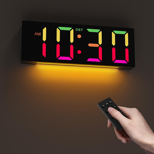 Digital clock inch large - clock,,