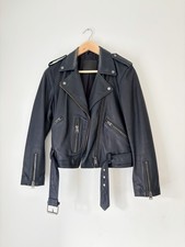 Allsaints balfern navy leather - allsaints,