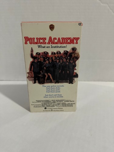 Police academy vhs - police,