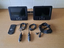 2 X Voyager VYDVD7 7" Portable
