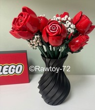 Vase for Lego Bouquet of Roses- Lego Flowers Multiple Colour Options Available!