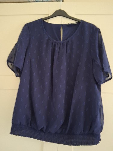 Bon marche ladies navy - navy, blouse