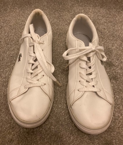 Ladies white flat trainer dap - trainer,