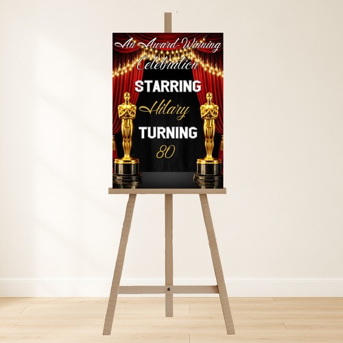 Personalised oscars themed - personalised,