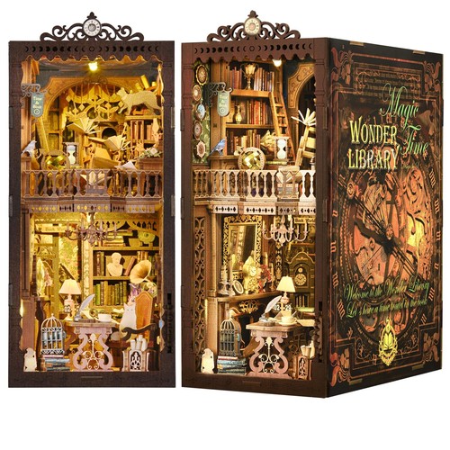 Diy book nook kit - nook, 3d