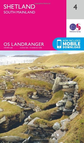 Shetland south mainland map - shetland,
