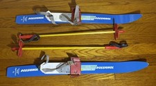 Rossignol LTS Series AR Youth Skis 26 1/2" Long Ages 2 to 4 With 21 1/2" Poles