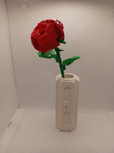 Block tech red rose - block,