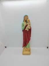 Madonna & Child Pottery Statue
