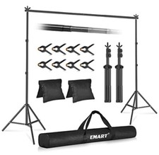  EMART Photo Video Studio 2mx3m Adjustable Backdrop