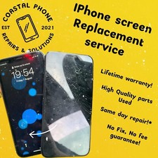 iPhone Screen Replacement Service| All Models | Fast Repair Service | UK | Lot