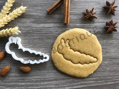 Caterpillar cookie cutter - caterpillar,