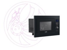 Baridi DH198 Integrated Microwave Oven with Grill 25L 900W - Black
