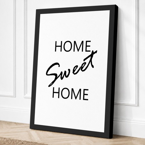 Home sweet - sweet, typography