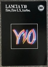 LANCIA Y10 Car Sales Brochure