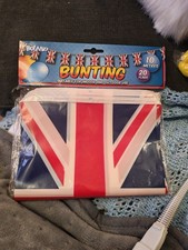 Boland Brand Union Jack, 20 Flags, 10 Metres Bunting, New In Packaging