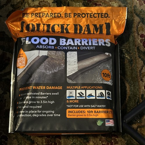 Quick dam flood barrier - 10, ft