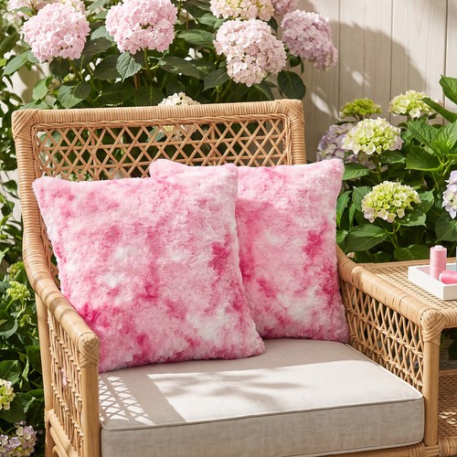 Rose velvet cushion - 2x,