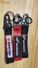 Motorcycle Embroidered Keyring