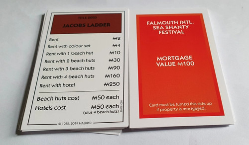 Full set monopoly deed - , 28