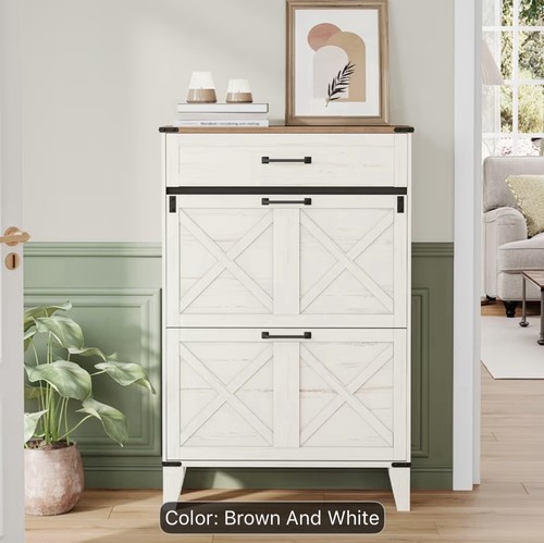 Shoe cabinet with doors - cabinet, 2