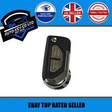 NEW REPLACEMENT 2 BUTTON REMOTE FLIP KEY FOB CASE FOR CITROEN DS3 GREAT QUALITY