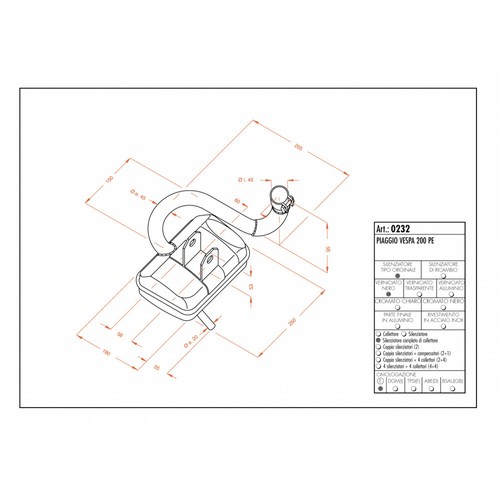 Exhaust system complete - exhaust,