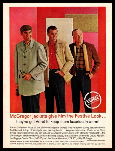 1961 mcgregor suede jacket - mcgregor,