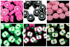 20 Pcs Polymer Clay Fimo Fruit