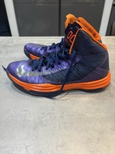 Men’s Nike Hyperdunk 00 lunarlon trainers purple and orange uk 9.5