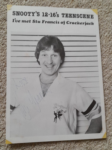 Autograph stu francis of - of,