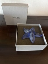 Lalique Oceania Blue Starfish