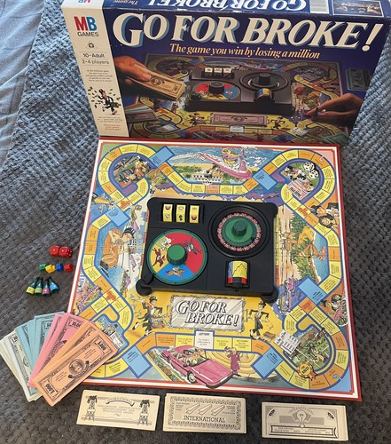 For broke board game 1985 - board,