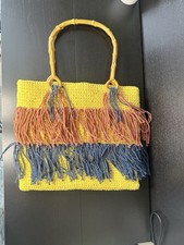 Handmade crochet tote bag - handmade,