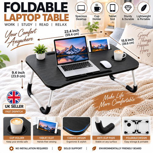 Folding laptop table - table, stand