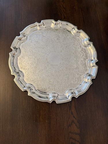 Vintage silver plated ornate - vintage,